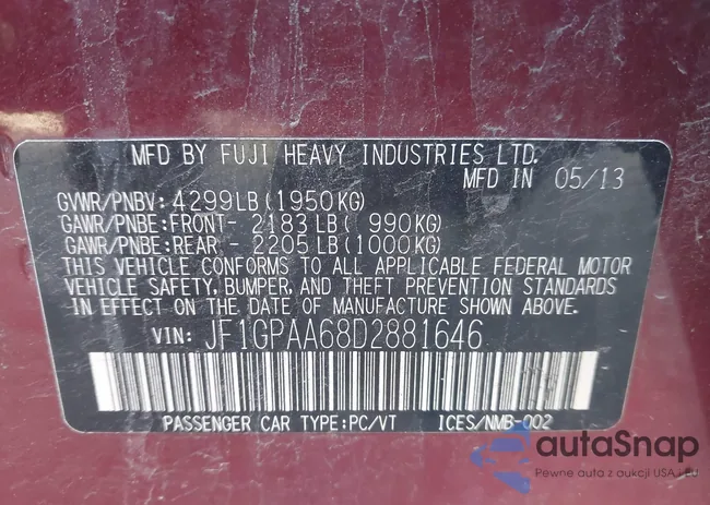 JF1GPAA68D2881646: 43806616