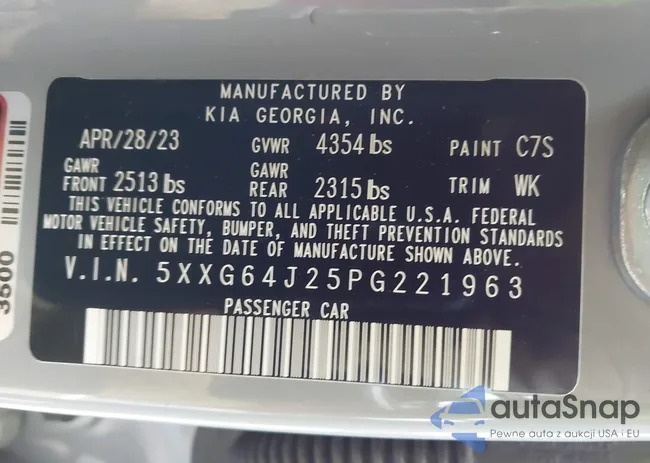 5XXG64J25PG221963: 43806653