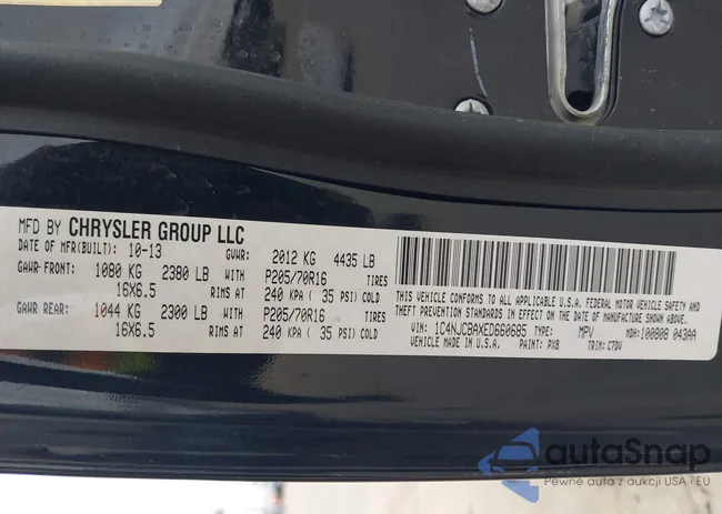 1C4NJCBAXED660685: 43806767