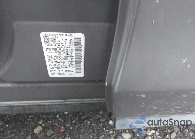 JN8AZ18W79W124127: 43806843