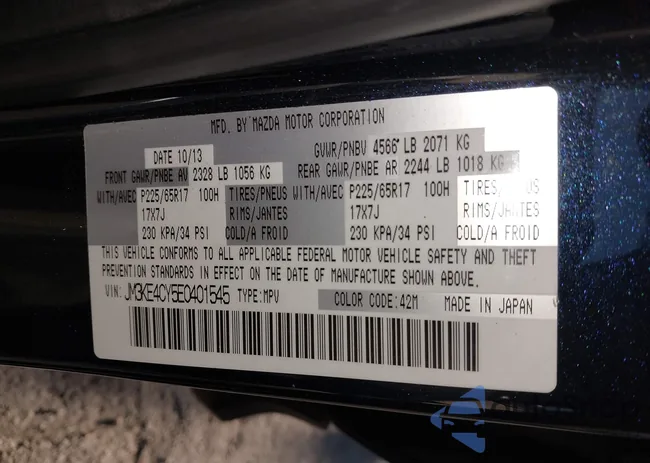 JM3KE4CY5E0401545: 43808029