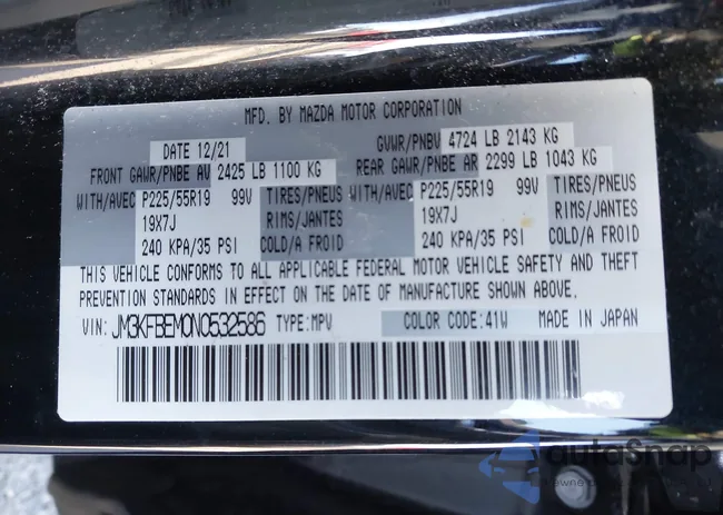 JM3KFBEM0N0532586: 43808038