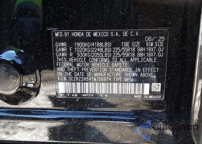 3CZRZ2H54TM706974: 43808214