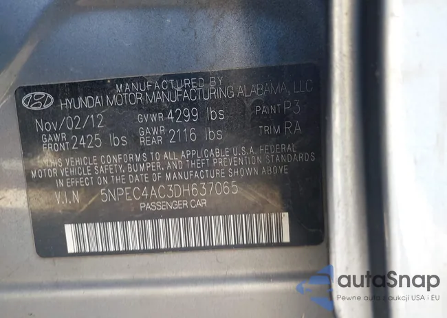 5NPEC4AC3DH637065: 43808333