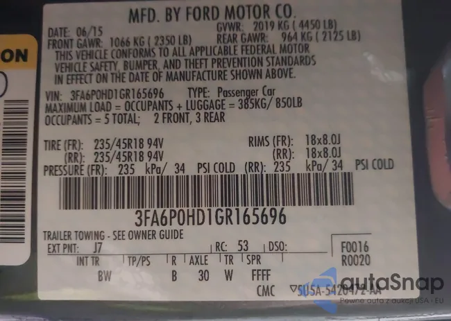 3FA6P0HD1GR165696: 43807795