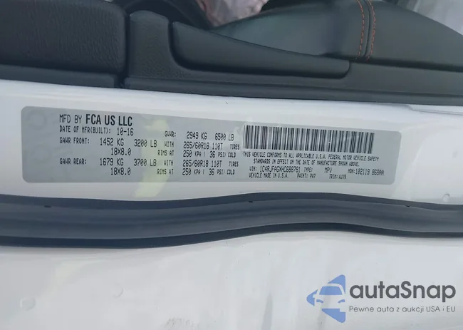 1C4RJFAGXHC688781: 43809068