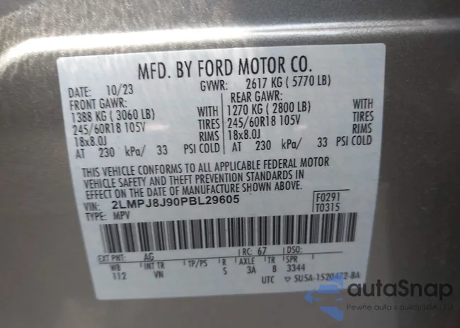 2LMPJ8J90PBL29605: 43808694