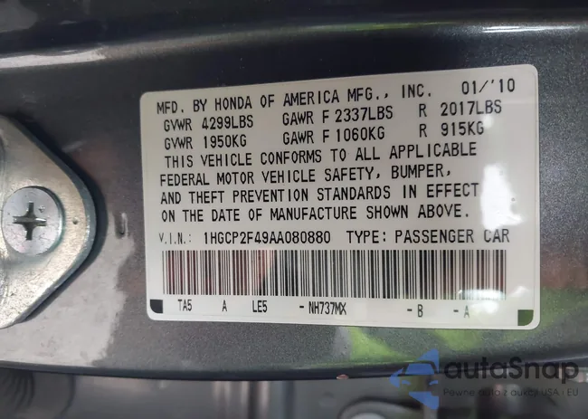 1HGCP2F49AA080880: 43808751