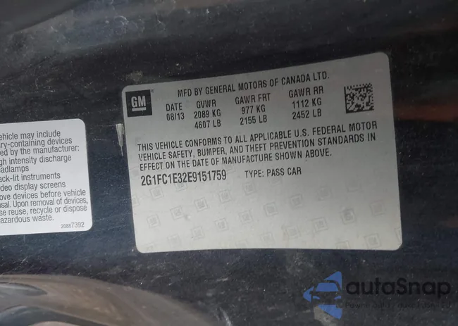 2G1FC1E32E9151759: 43810239