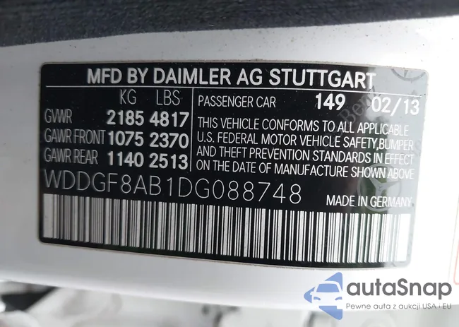 WDDGF8AB1DG088748: 43810325