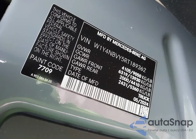 W1Y4NBVY5RT189362: 43809570