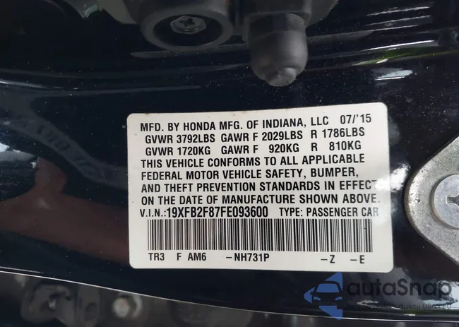 19XFB2F87FE093600: 43809582