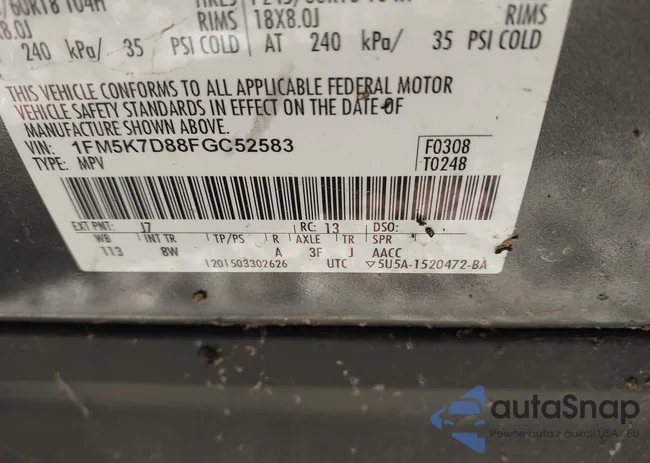 1FM5K7D88FGC52583: 43811040