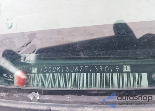 1GCGK13U67F139019: 43811280