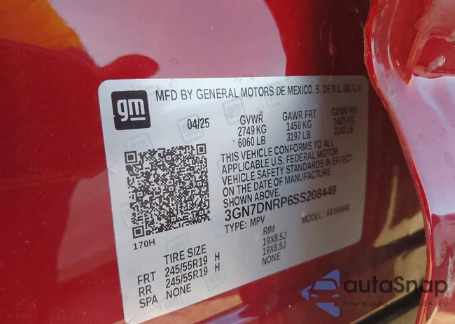 3GN7DNRP6SS208449: 43812266