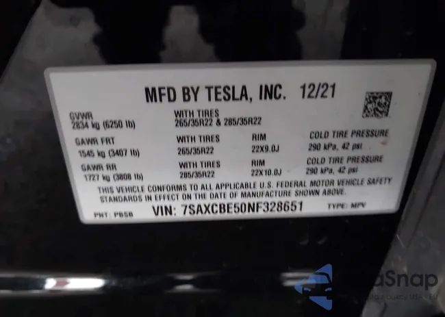 7SAXCBE50NF328651: 43812391