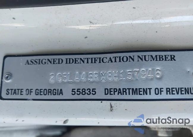 2C3LA43RX8H157946: 43813002