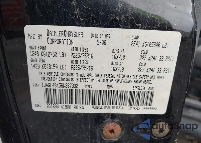 1J4GL48K56W267332: 43813216