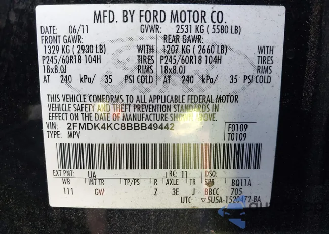 2FMDK4KC8BBB49442: 43814366