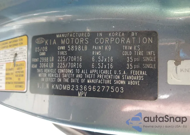 KNDMB233696277503: 43813628