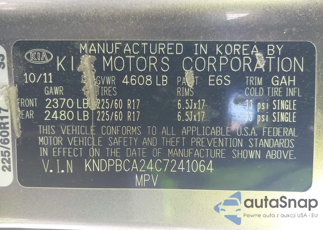 KNDPBCA24C7241064: 43815109