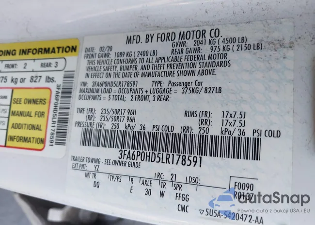 3FA6P0HD5LR178591: 43814616