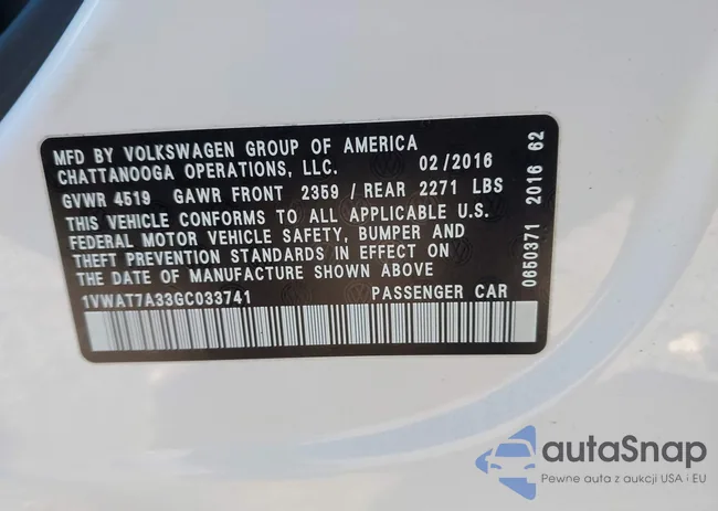 1VWAT7A33GC033741: 43814628