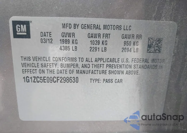 1G1ZC5E09CF298630: 43816154