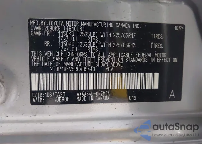 2T3P1RFV5RC485443: 43816192