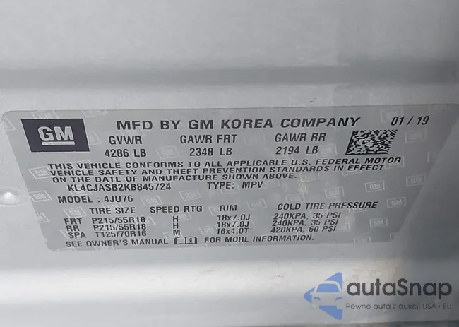 KL4CJASB2KB845724: 43816323