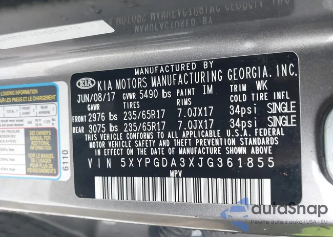 5XYPGDA3XJG361855: 43816432