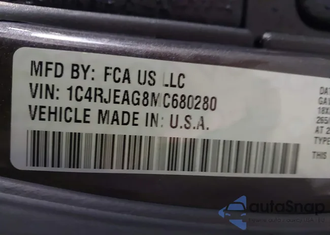 1C4RJEAG8MC680280: 43815728