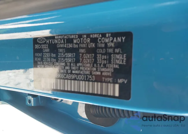 KM8K6CAB9PU001753: 43815763