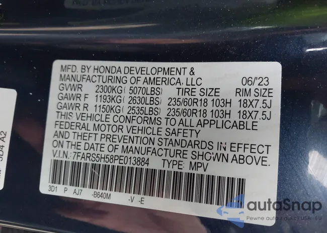 7FARS5H58PE013884: 43815862