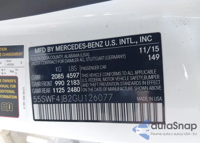 55SWF4JB2GU126077: 43816566