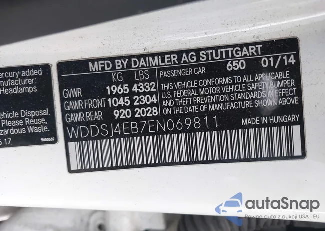 WDDSJ4EB7EN069811: 43818277