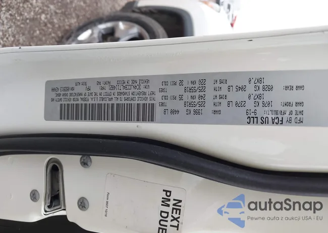 3C4NJCCB4LT114821: 43818280