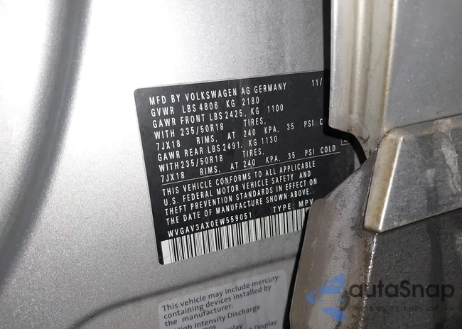 WVGAV3AX0EW559051: 43818315