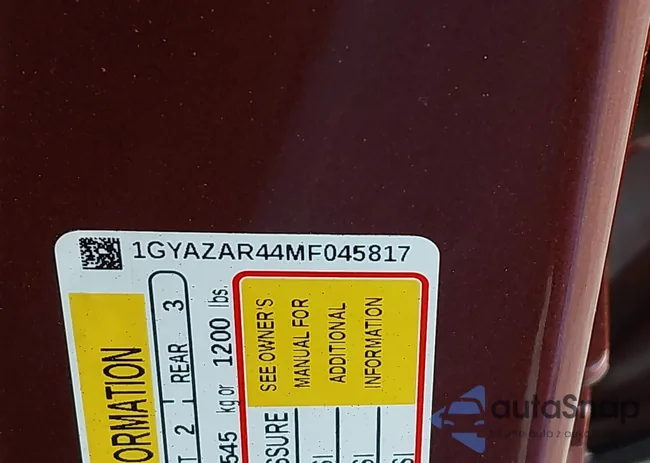1GYAZAR44MF045817: 43817747