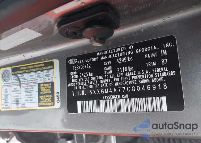 5XXGM4A77CG046918: 43819311