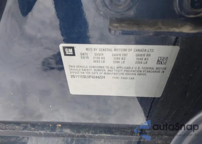 2G1115SL5F9244224: 43819335