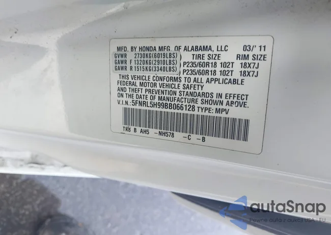 5FNRL5H99BB066128: 43819507