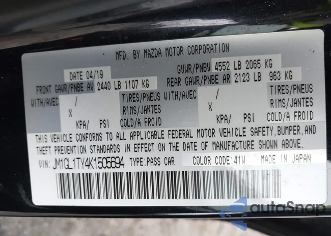 JM1GL1TY4K1505694: 43818714