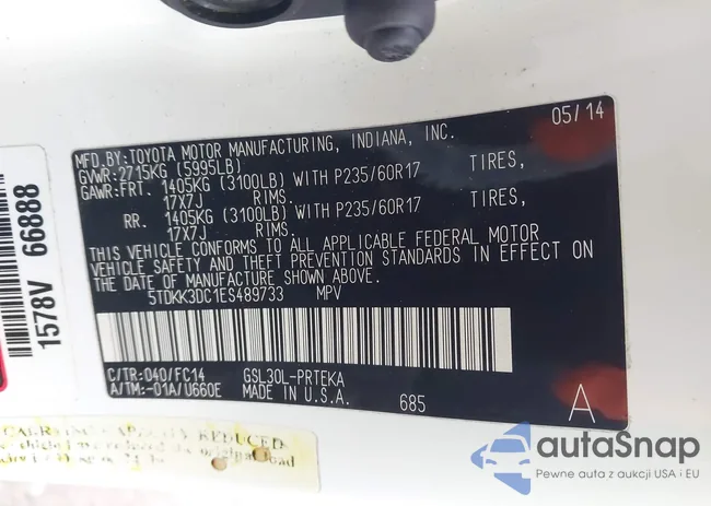 5TDKK3DC1ES489733: 43819958