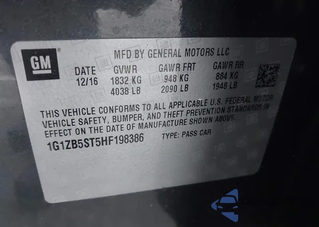 1G1ZB5ST5HF198386: 43820232