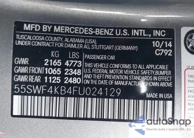 55SWF4KB4FU024129: 43820380