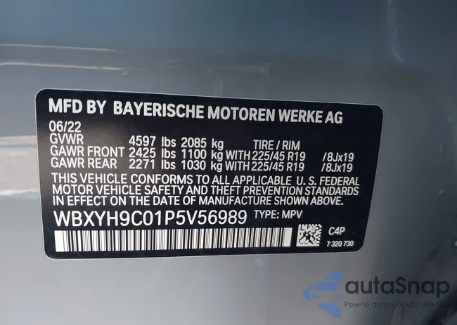 WBXYH9C01P5V56989: 43821035