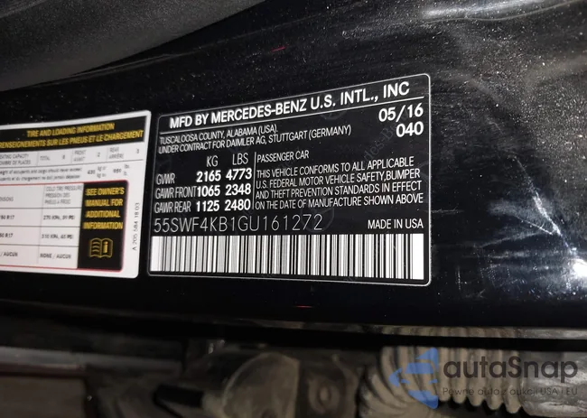 55SWF4KB1GU161272: 43821240