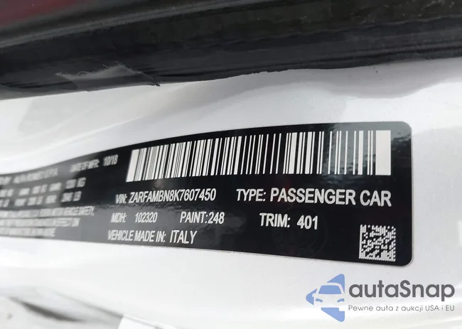 ZARFAMBN8K7607450: 43822115