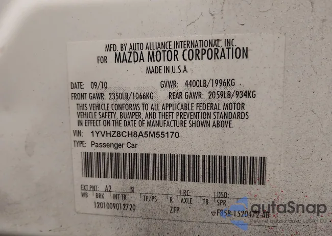 1YVHZ8CH8A5M55170: 43822144